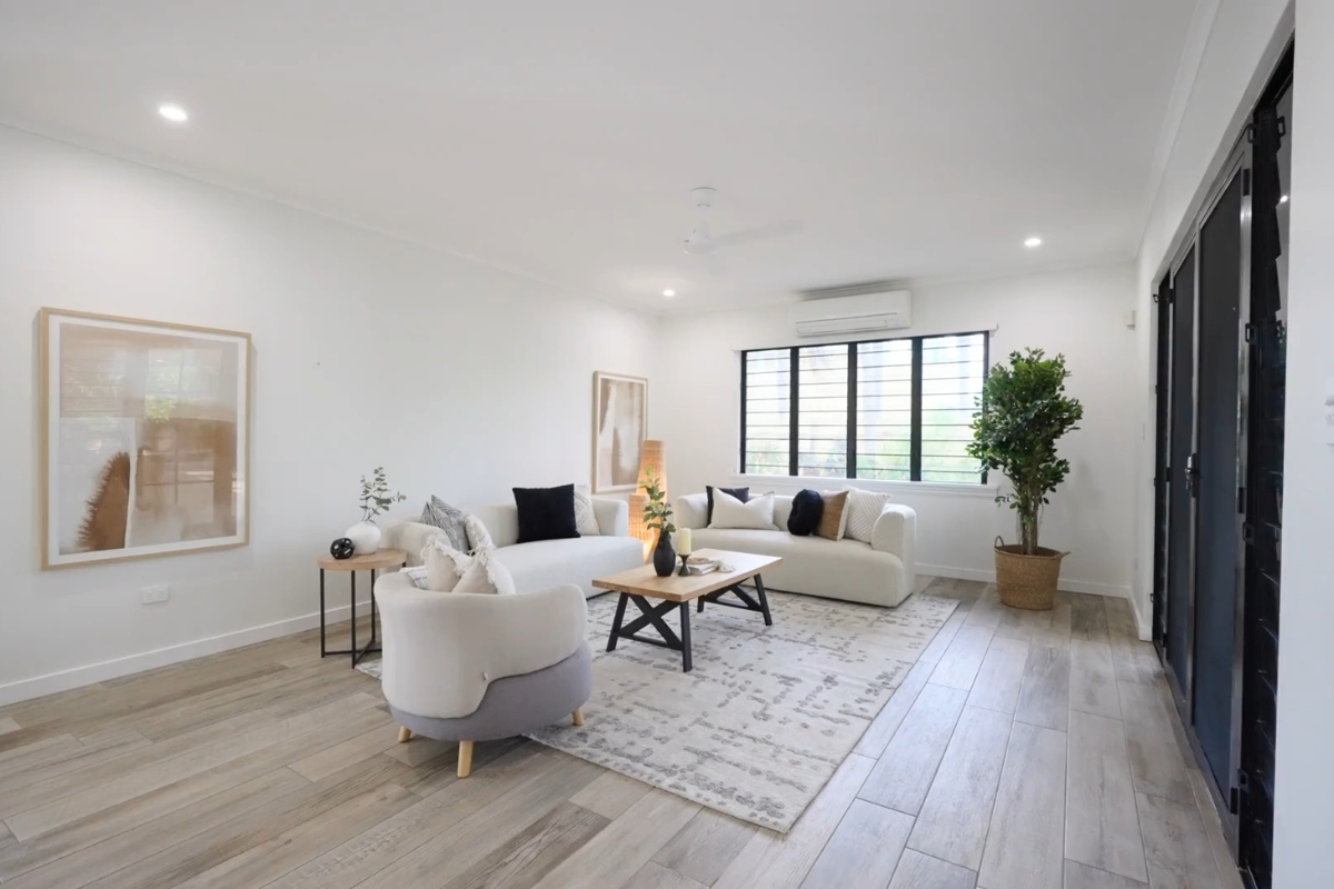 prikaz minimalnog enterijera u kući