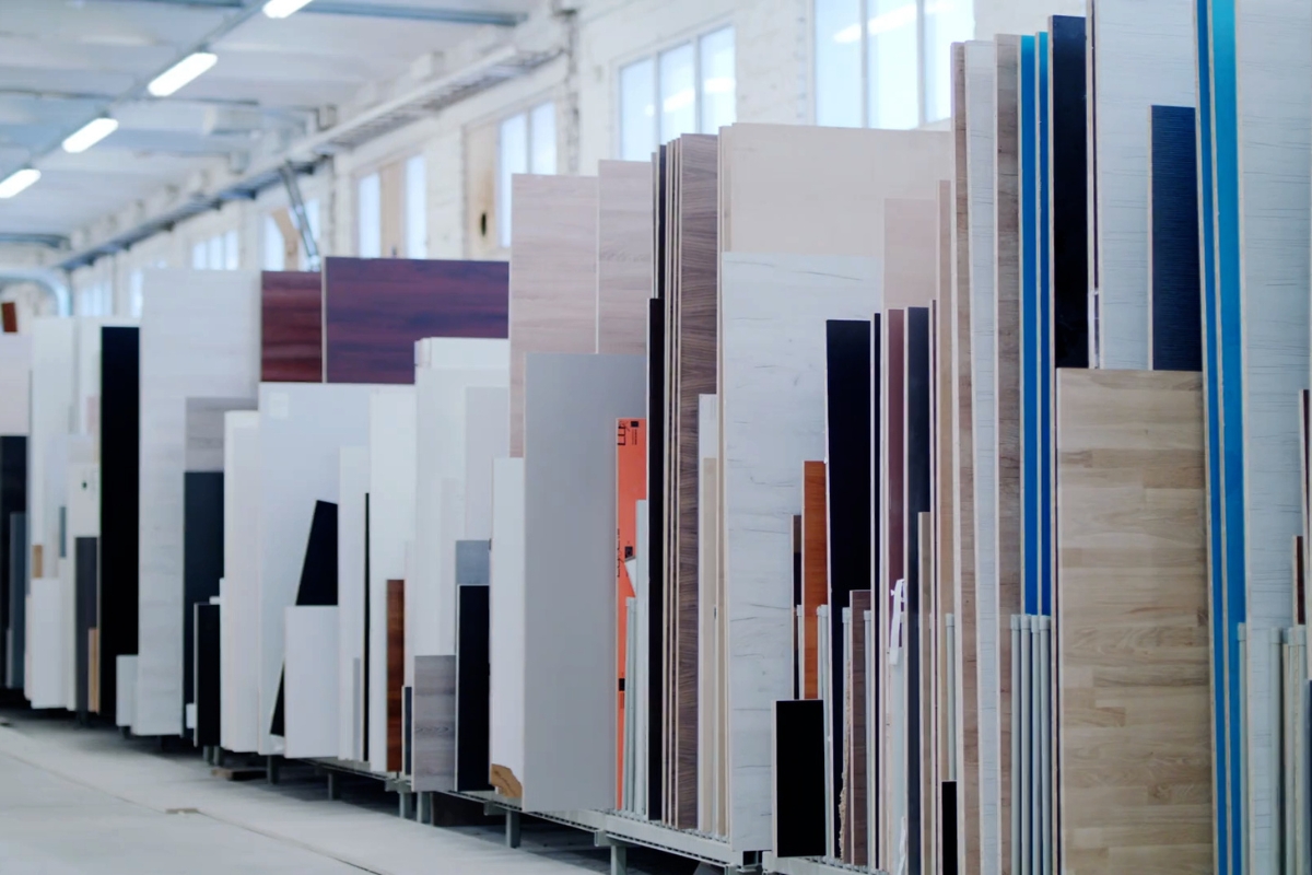 prikaz materijala za izradu nameštaja